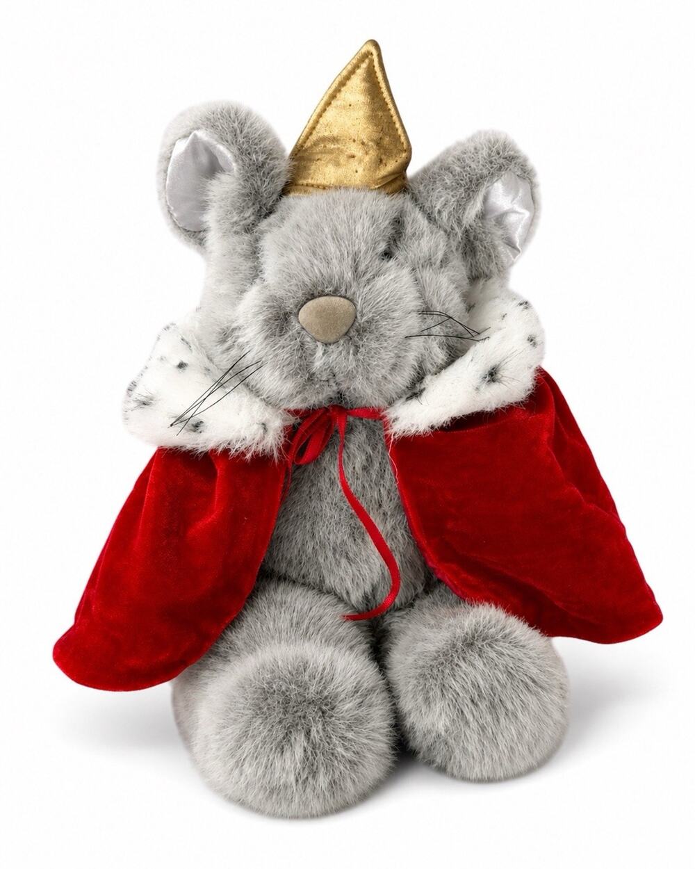 Vintage 1990 Francesca Hoerlein Nutcracker Mouse King Plush Macy’s 12” Christmas